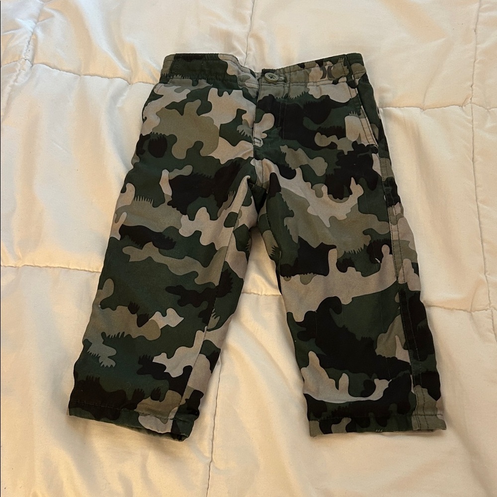 Toddler Hurley Camo Cargo Pants
